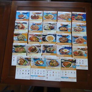 Lot of 50 Meal Kit Recipe Cards Hello Fresh EveryPlate Green Chef Home Chef